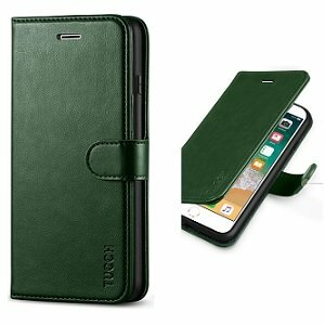 iPhone 7 Hoesje Met Pasjeshouder Bookcase Groen