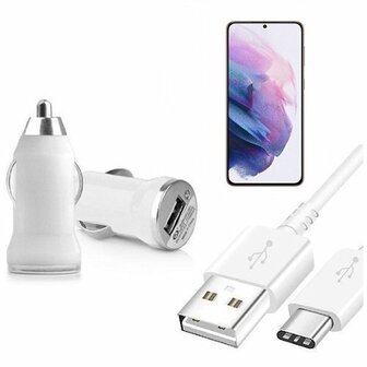 Autolader Samsung Galaxy S21 Plus USB C