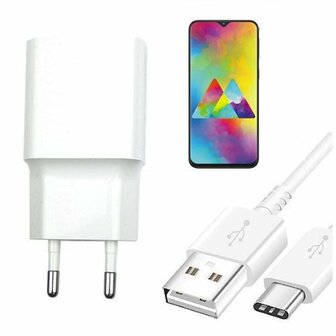 Samsung M20 Oplader Snellader USB C