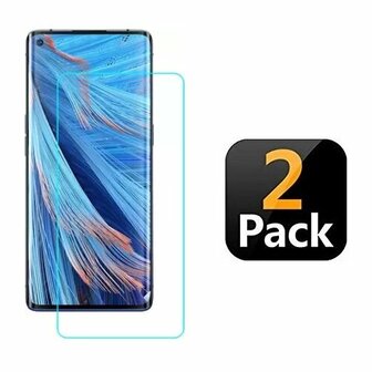 Oppo Find X2 Neo Screenprotector Beschermglas 2x