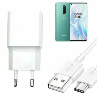 OnePlus 8 Oplader Snellader USB C