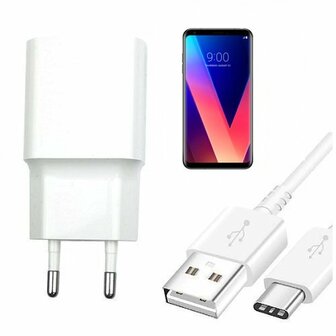 LG V30 Oplader Snellader USB C