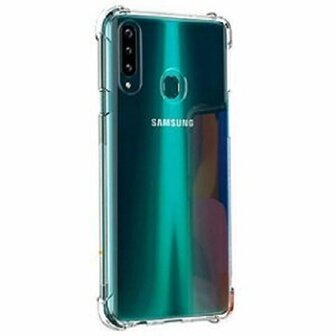 Samsung A20s Hoesje Shockproof Transparant