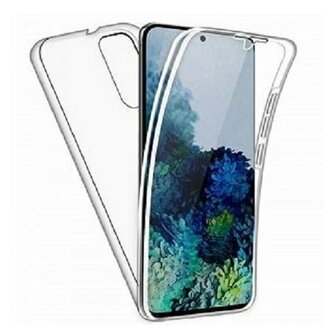 Samsung A31 Hoesje Siliconen TPU Transparant Full Cover