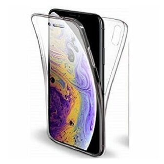 iPhone XS Hoesje Siliconen TPU Transparant Full Cover