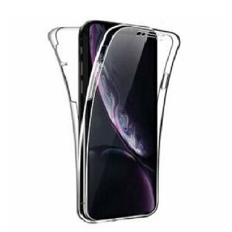 iPhone XS Max Hoesje Siliconen TPU Transparant Full Cover