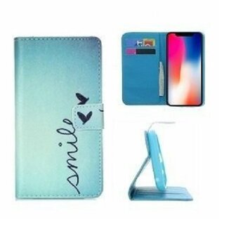 iPhone X Hoesje Met Pasjeshouder Bookcase Smile