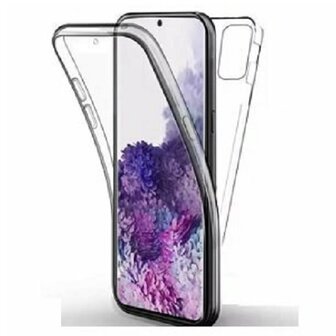 Samsung A01 Hoesje Siliconen TPU Transparant Full Cover