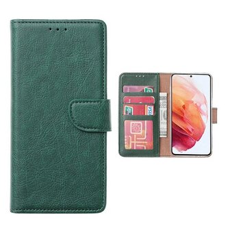 Oppo Reno 10 Pro Hoesje Met Pasjeshouder Bookcase Groen