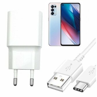 Oppo Find X3 Lite Oplader Snellader USB C