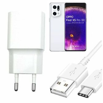 OPPO Find X5 Pro Oplader Snellader USB C