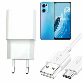 Oppo Find X5 Lite Oplader Snellader USB C