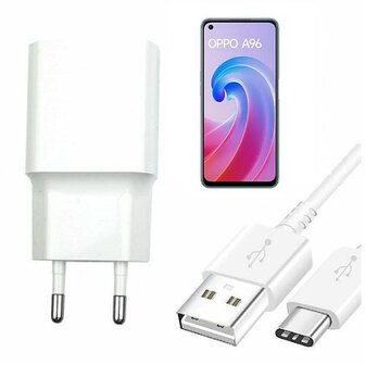 Oppo A96 Oplader Snellader USB C