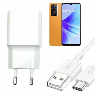 Oppo A77 Oplader Snellader USB C