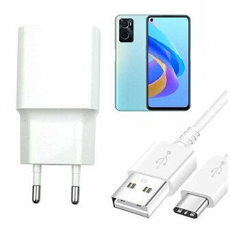 Oppo A76 Oplader Snellader USB C