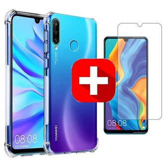 Huawei P30 Lite Hoesje Valbescherming + Screenprotector