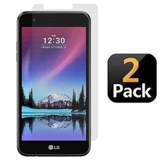 LG K4 2017 Screenprotector Beschermglas 2x